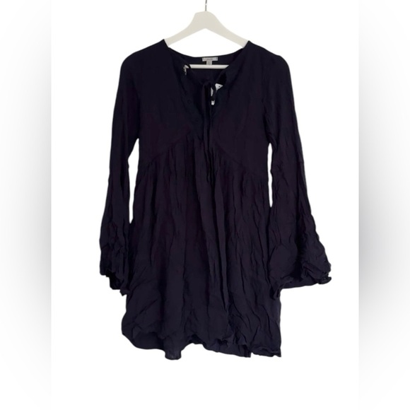 Urban Outfitters Ecote Crochet-Trim Bell-Sleeve
Mini Dress Size XS - Picture 3 of 5